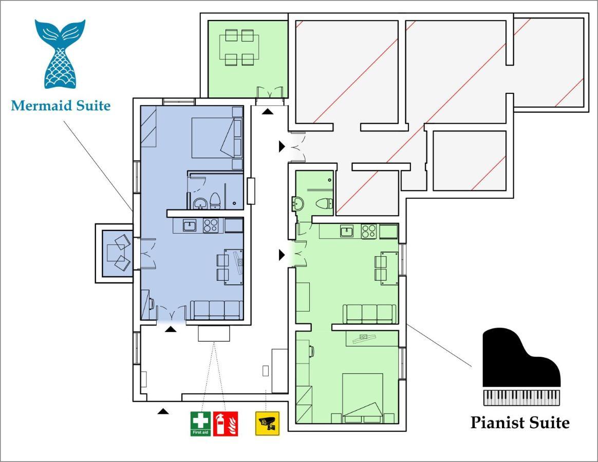 Niochori Heritage: The Pianist Suite Rhodes City Buitenkant foto